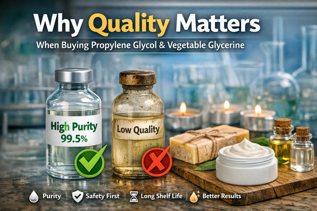 Why Quality Matters When Buying Propylene Glycol &amp; Vegetable Glycerine (Ireland Guide)