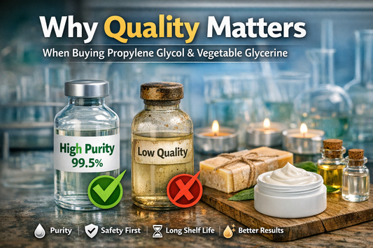 Why Quality Matters When Buying Propylene Glycol &amp; Vegetable Glycerine (Ireland Guide)